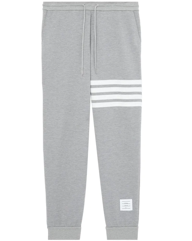 Thom Browne Ottoman Jogginghose - Grau Grau