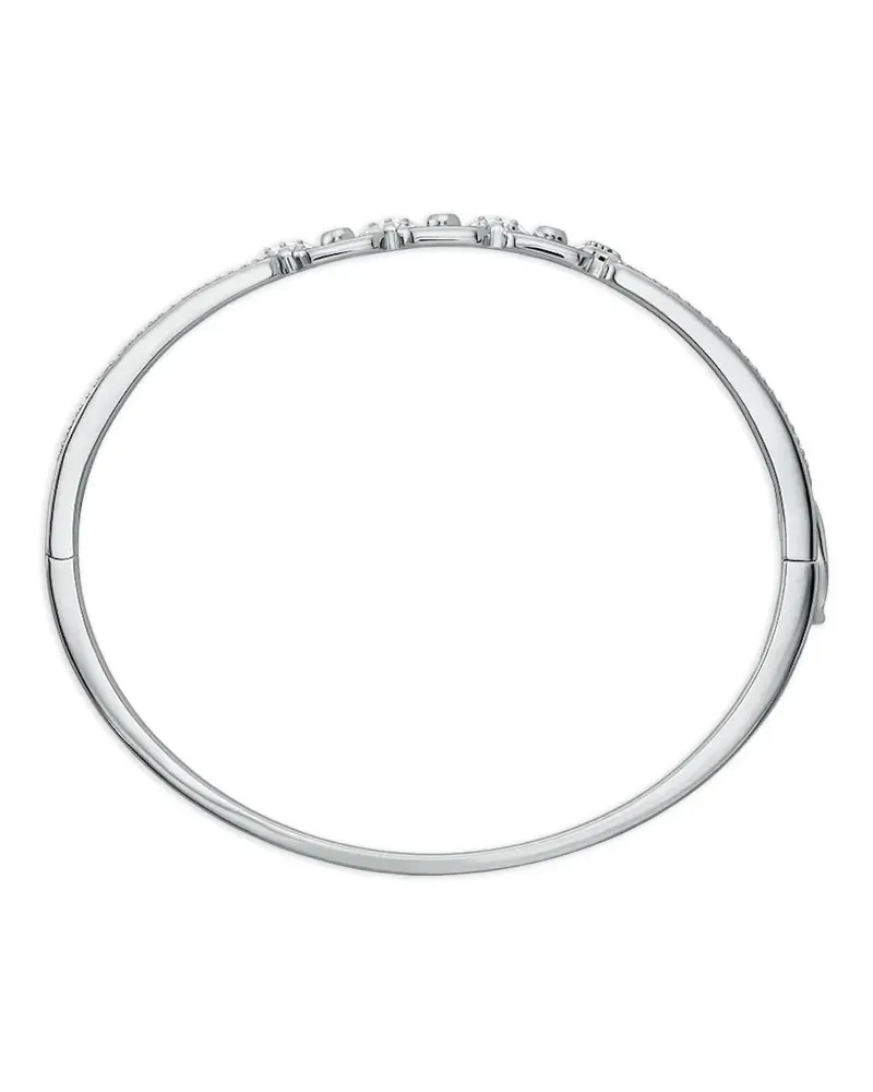 Michael Kors Kleines Astor Link Armband mit strukturiertem Detail - Silber Silber