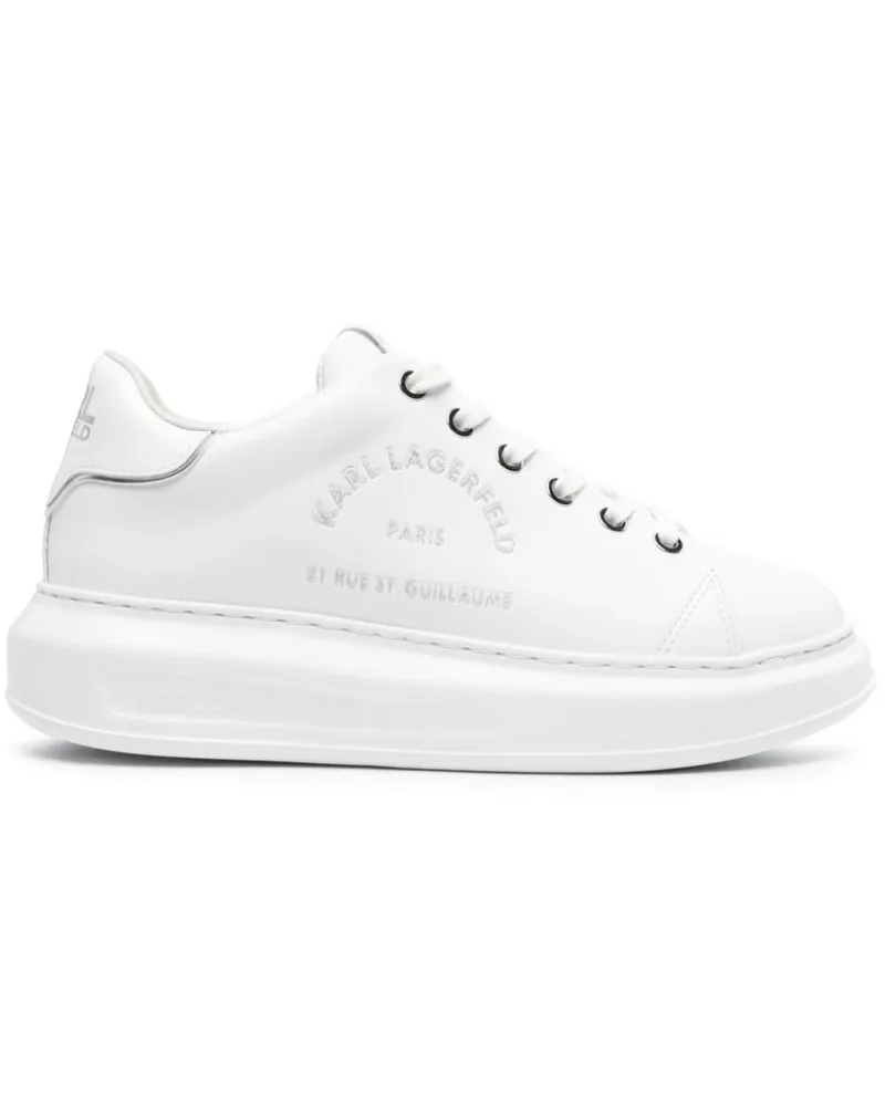 Karl Lagerfeld Kapri Sneakers - Weiß Weiß