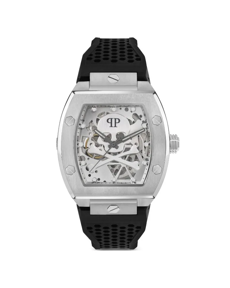 Philipp Plein The Skeleton 44mm - Silber Silber