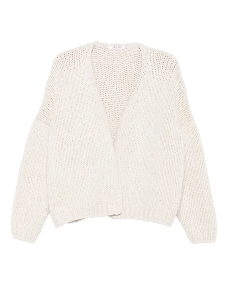 Liska Cardigan mit langen Ärmeln - Nude Nude