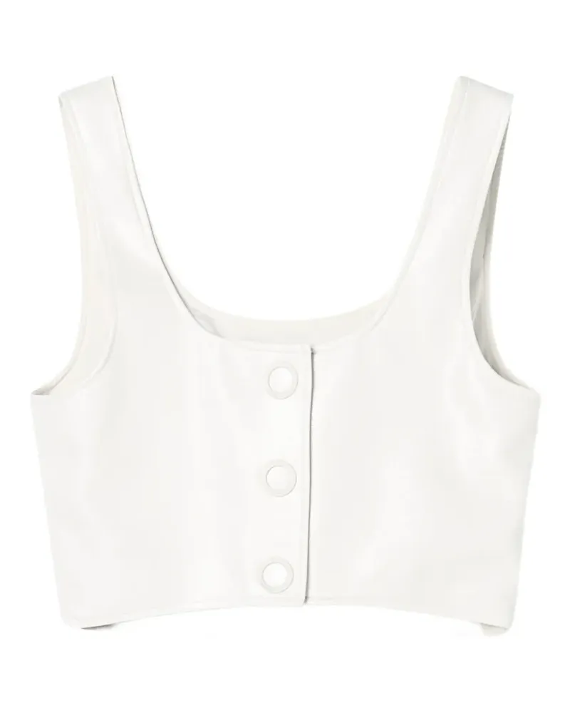 Armani Exchange Top aus Tech-Stoff - Weiß Weiß