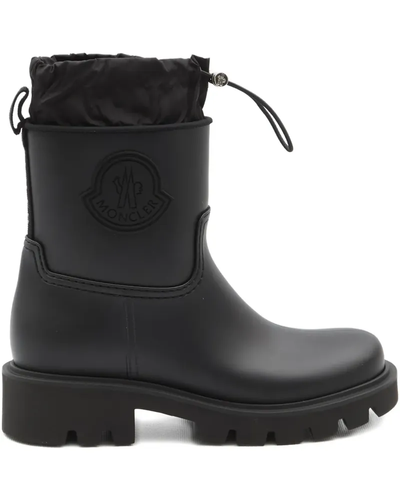 Moncler Kickstream rain boots - Schwarz Schwarz