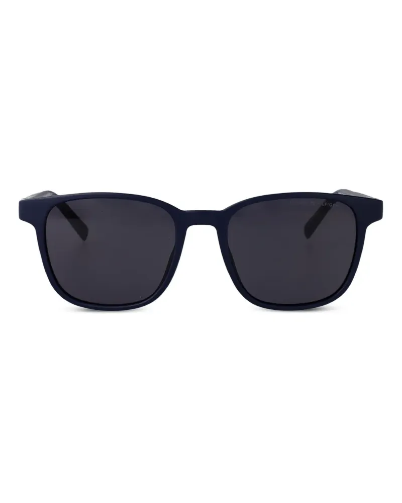 Tommy Hilfiger Sonnenbrille mit eckigem Gestell - Blau Blau