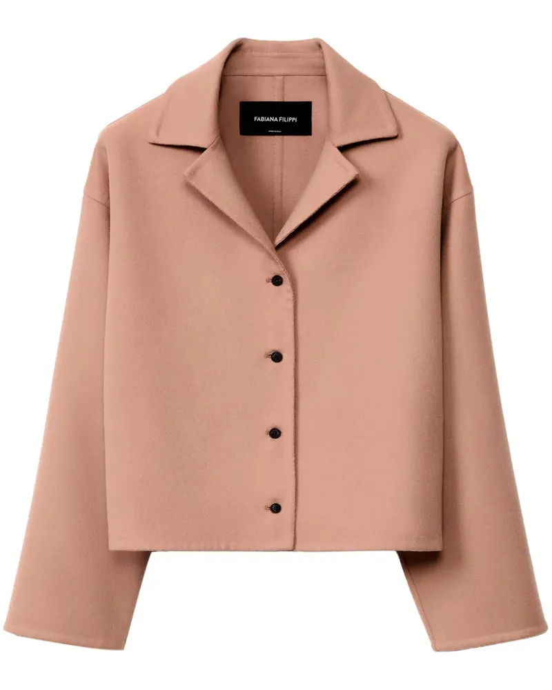 Fabiana Filippi Cropped-Jacke - Rosa Rosa