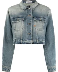 Ports 1961 Jeansjacke mit Einsätzen Blau