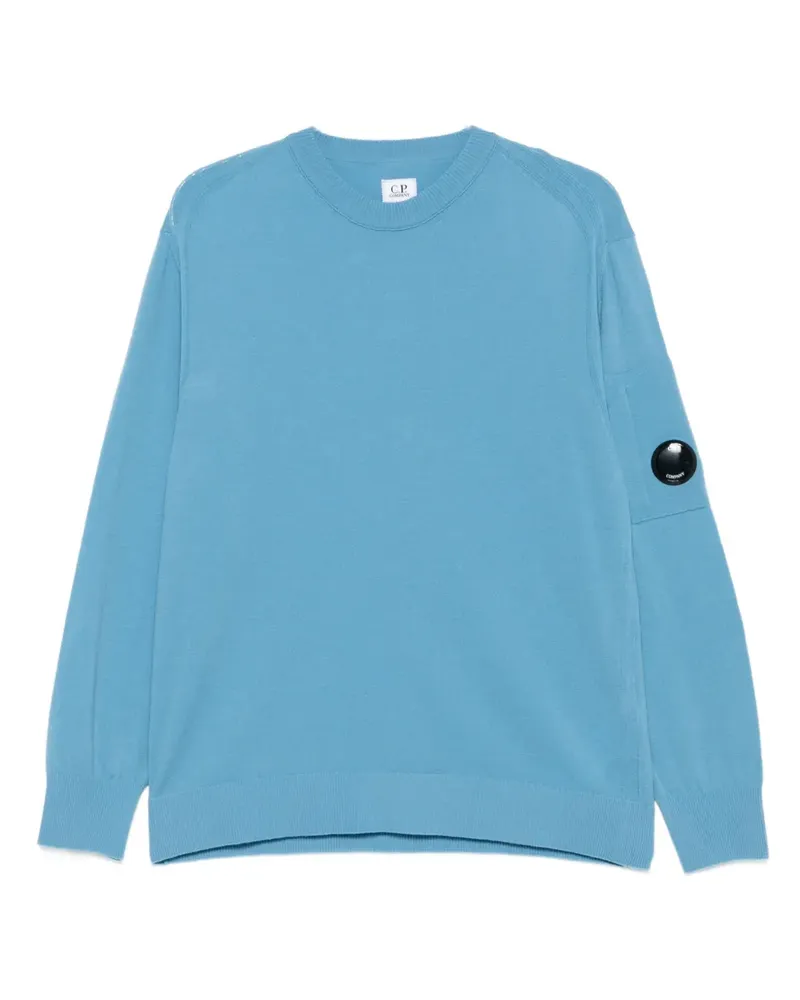 C.P. Company Pullover mit Lens-Detail - Blau Blau
