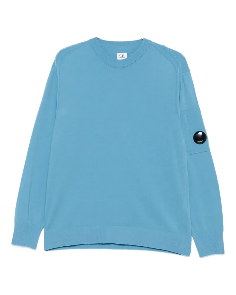 C.P. Company Pullover mit Lens-Detail - Blau Blau