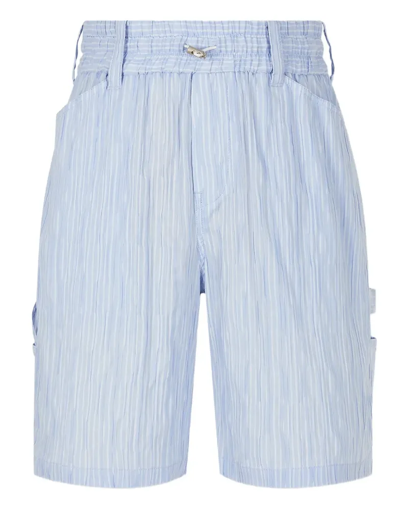 STUDIO TOMBOY Gestreifte Shorts - Blau Blau