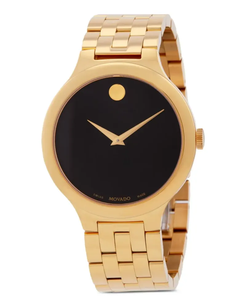 Movado Veturi Armbanduhr 40mm - Schwarz Schwarz