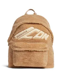 Dsquared2 Rucksack mit Logo-Stickerei Nude