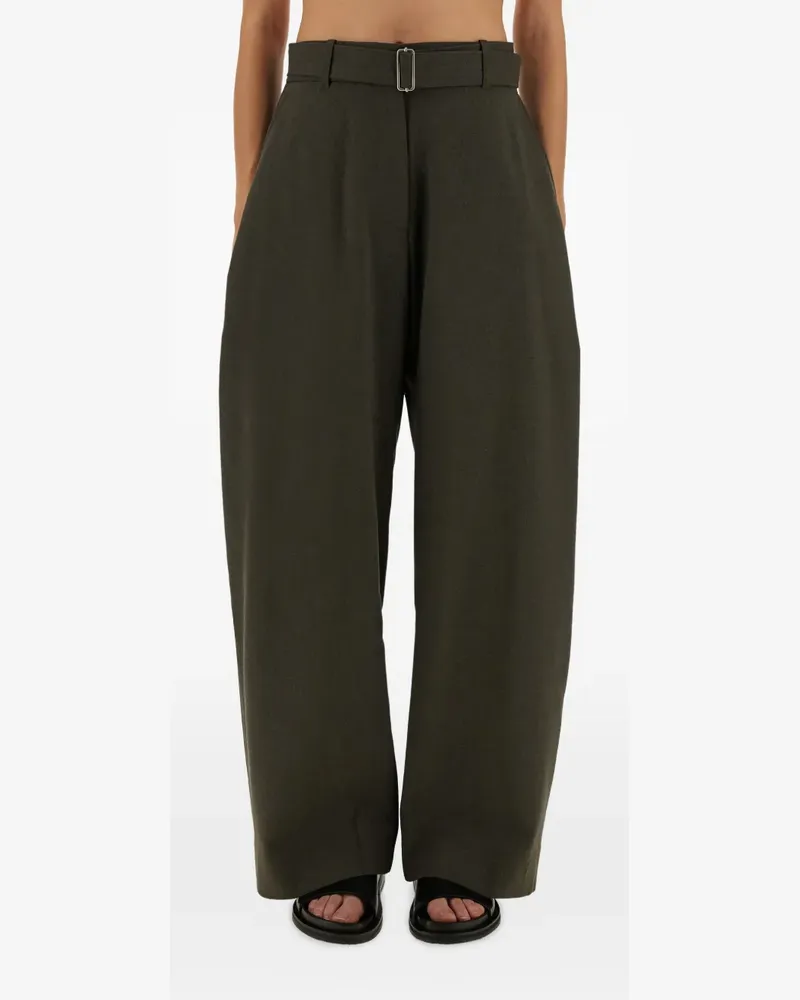 Studio Nicholson Chatto belted trousers - Grün Grün