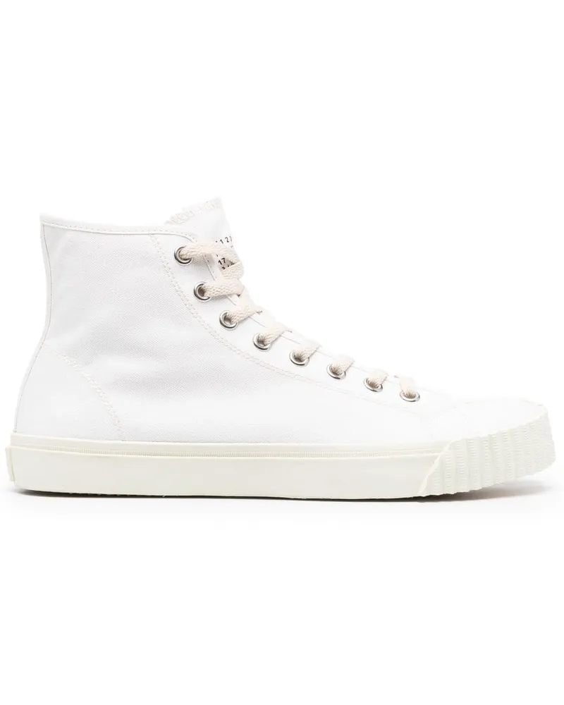 Maison Margiela Tabi High-Top-Sneakers - Weiß Weiß