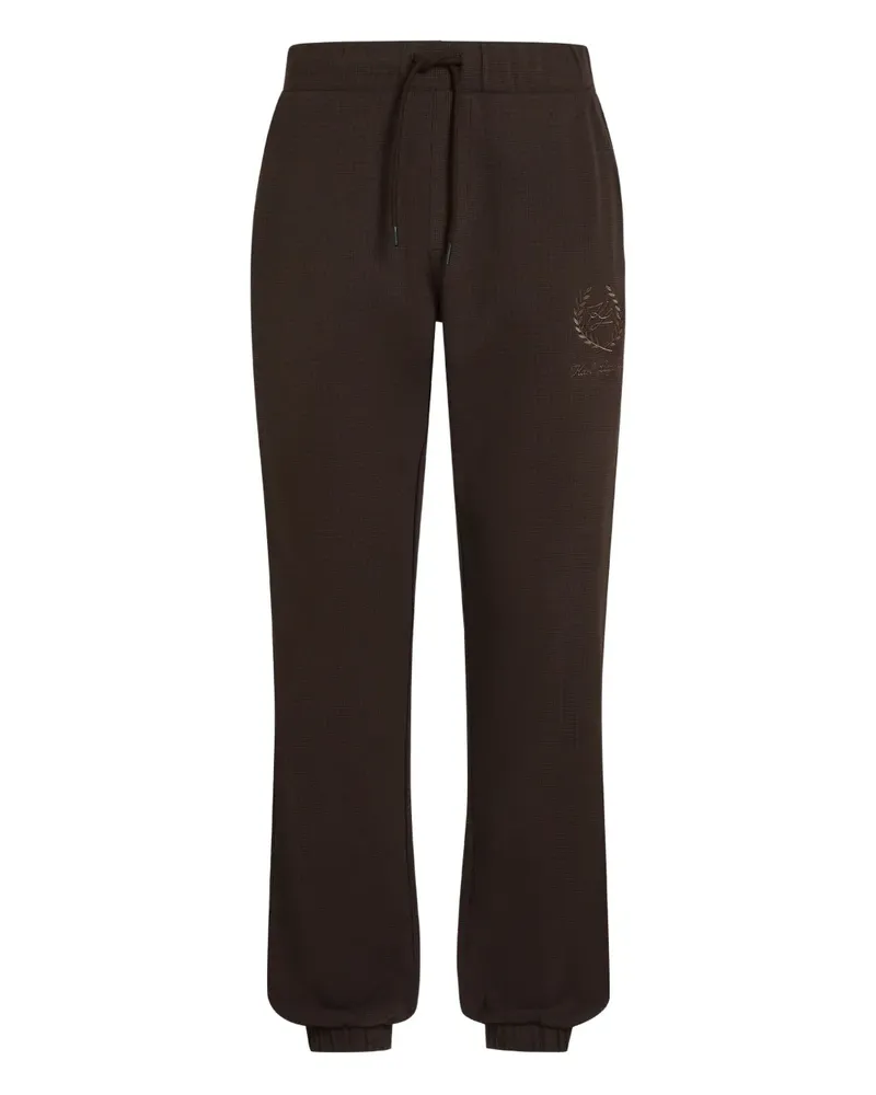 Karl Lagerfeld Hose mit Logo-Stickerei - Braun Braun