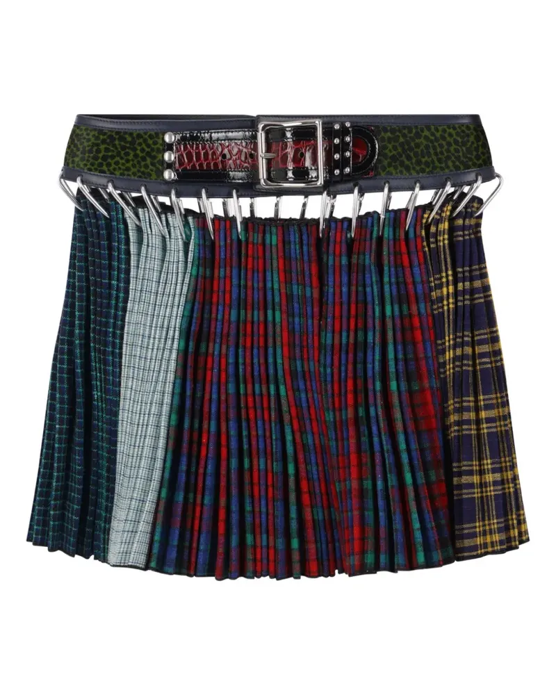 CHOPOVA LOWENA Dinasty pleated skirt - Blau Blau