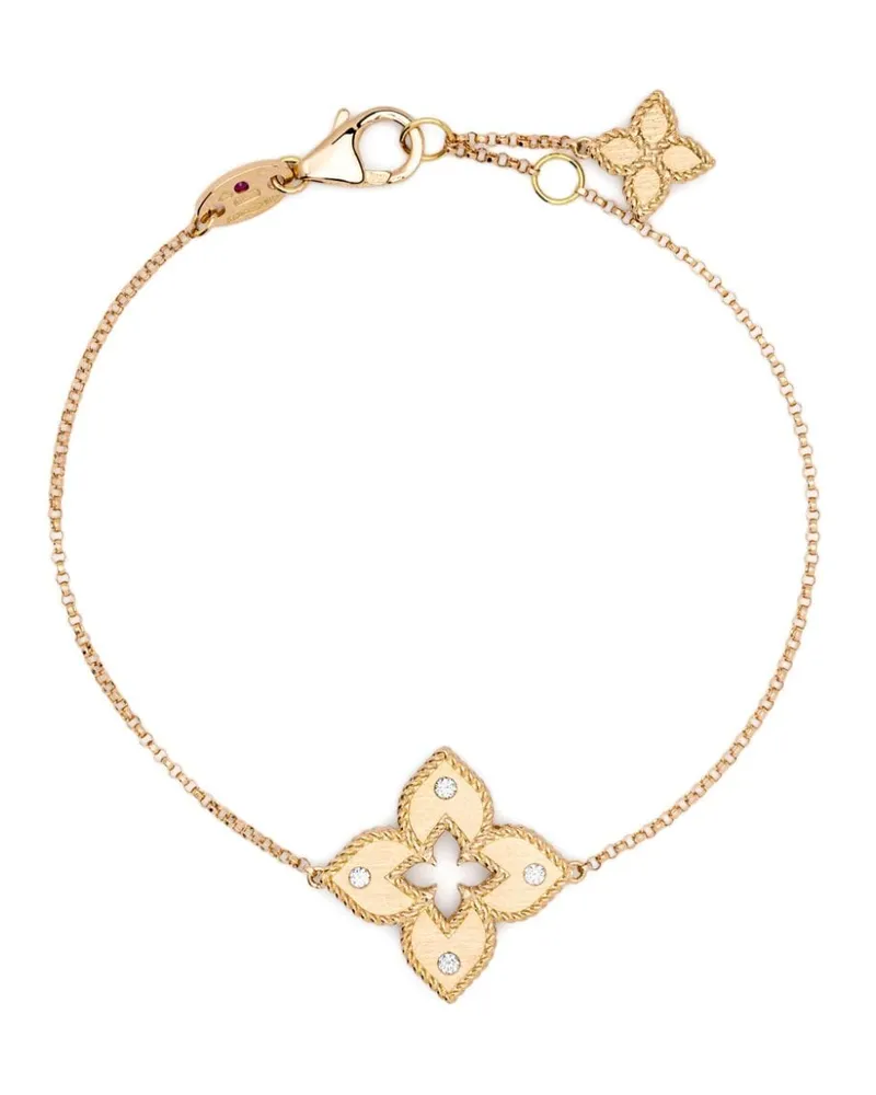 Roberto Coin 18kt Venetian Princess Rotgoldarmband - Rosa Rosa