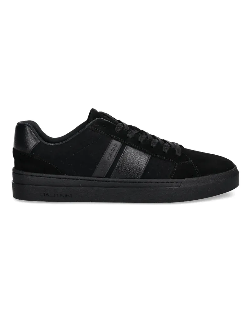 Baldinini suede lace-up sneakers - Schwarz Schwarz