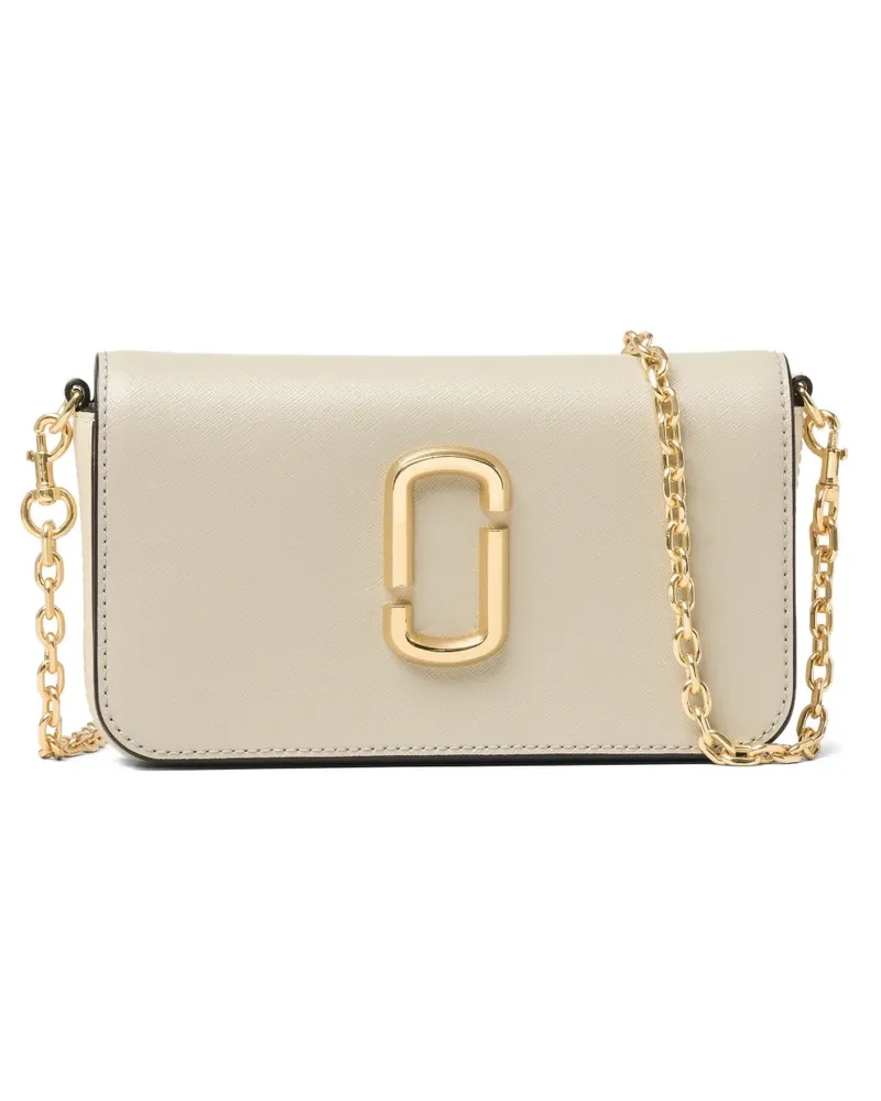 Marc Jacobs The Snapshot logo-plaque clutch bag - Grau Grau