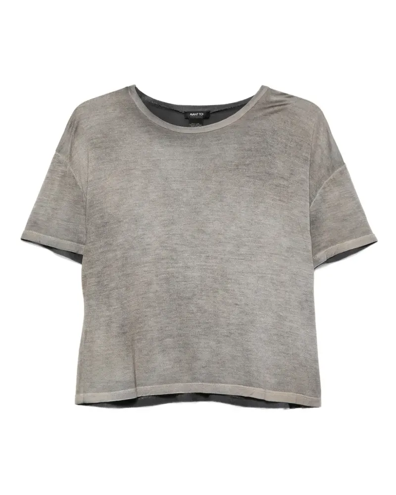 Avant Toi crew-neck T-shirt - Grau Grau