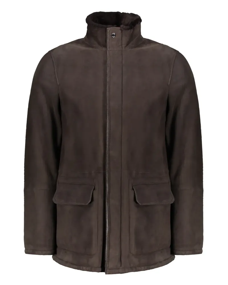 MOORER Ettore-Me Jacke - Braun Braun