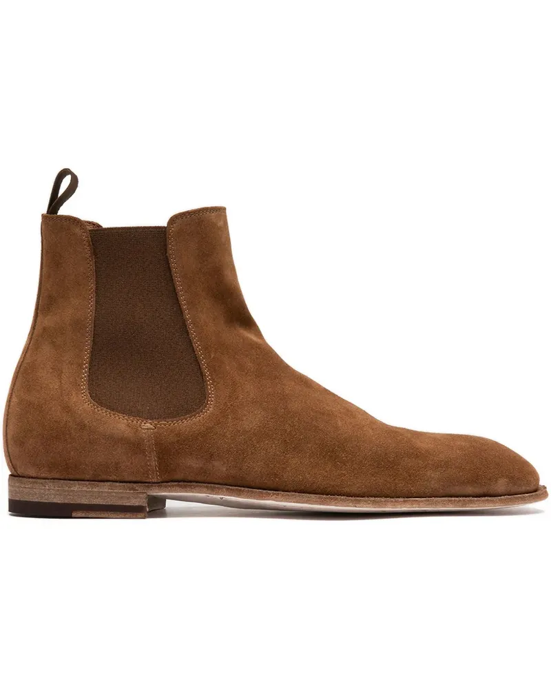 Officine Creative Italia Solitude 004 Stiefel mit Lasche - Braun Braun