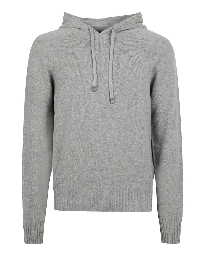 Tom Ford hooded seamless hoodie - Grau Grau