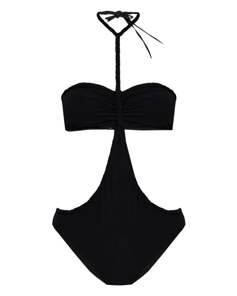 Isabel Marant Badeanzug mit Cut-Outs - Schwarz Schwarz