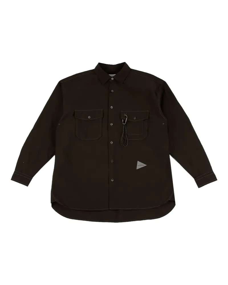 and wander Hemd mit Brusttaschen - Braun Braun