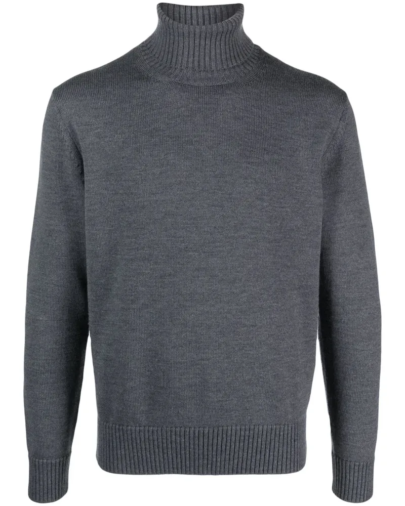 Altea Klassischer Rollkragenpullover - Grau Grau