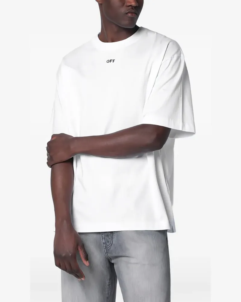 OFF-WHITE T-Shirt mit Pfeile-Print - Weiß Weiß