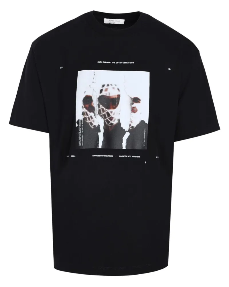 IH NOM UH NIT T-Shirt mit grafischem Print - Schwarz Schwarz