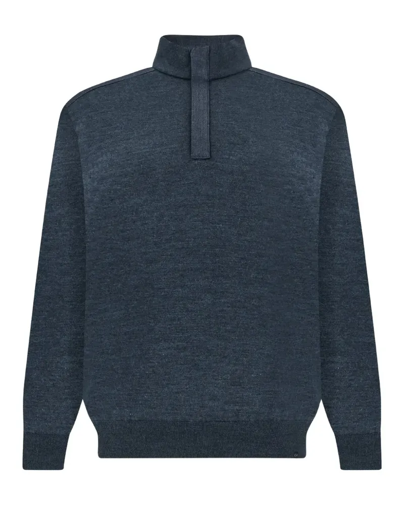 Paul & Shark Pullover mit Reißverschluss - Blau Blau