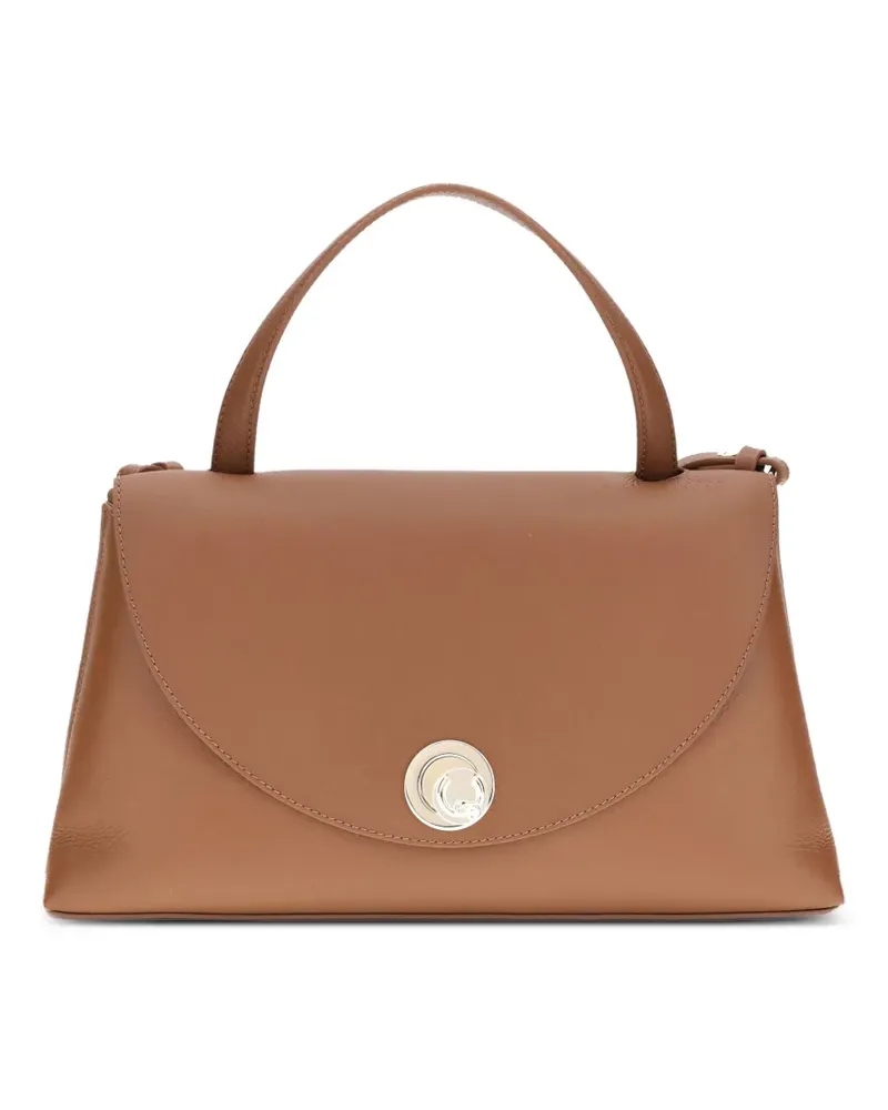 Coccinelle Nikla Tote Bag mit abgerundetem Saum - Braun Braun