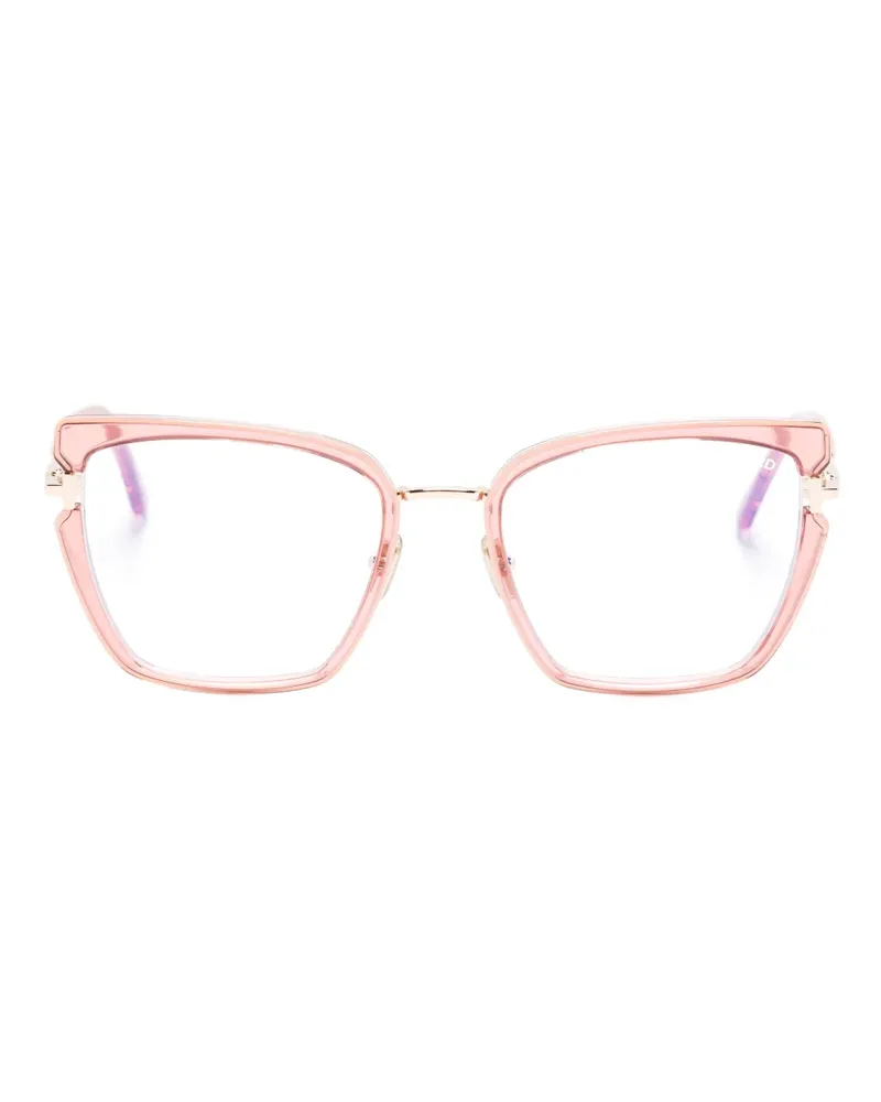 Tom Ford Cat-Eye-Brille - Rosa Rosa