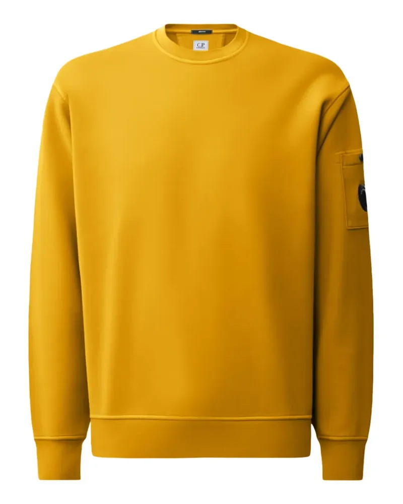 C.P. Company Pullover mit Lens-Detail - Gelb Gelb