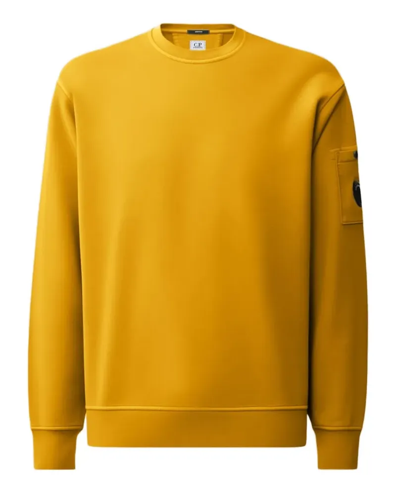 C.P. Company Pullover mit Lens-Detail - Gelb Gelb