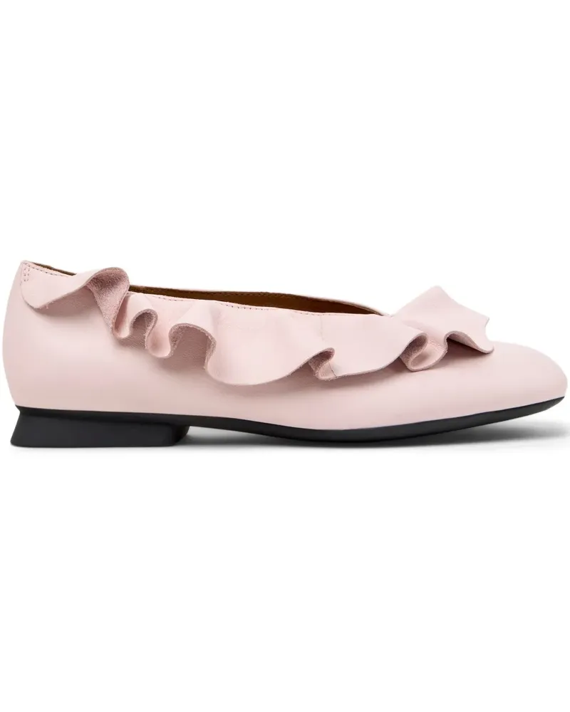 Camper Casi Myra ruffled ballerinas - Rosa Rosa