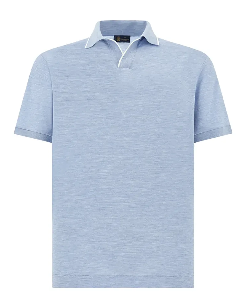 Paul & Shark open-collar T-shirt - Blau Blau