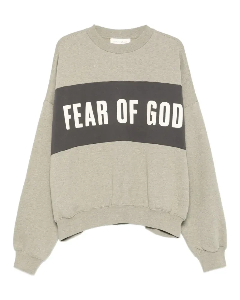 Fear of God Essentials Pullover mit Logo-Print - Grau Grau
