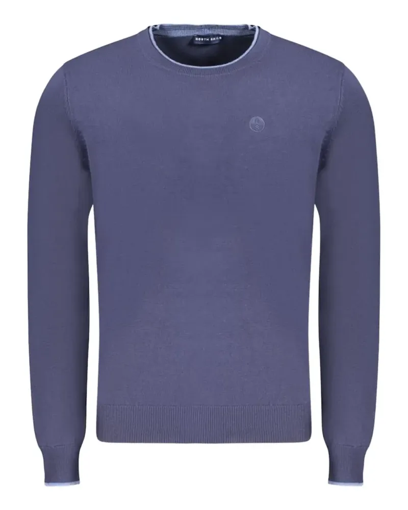 North Sails crew-neck cotton sweater - Blau Blau