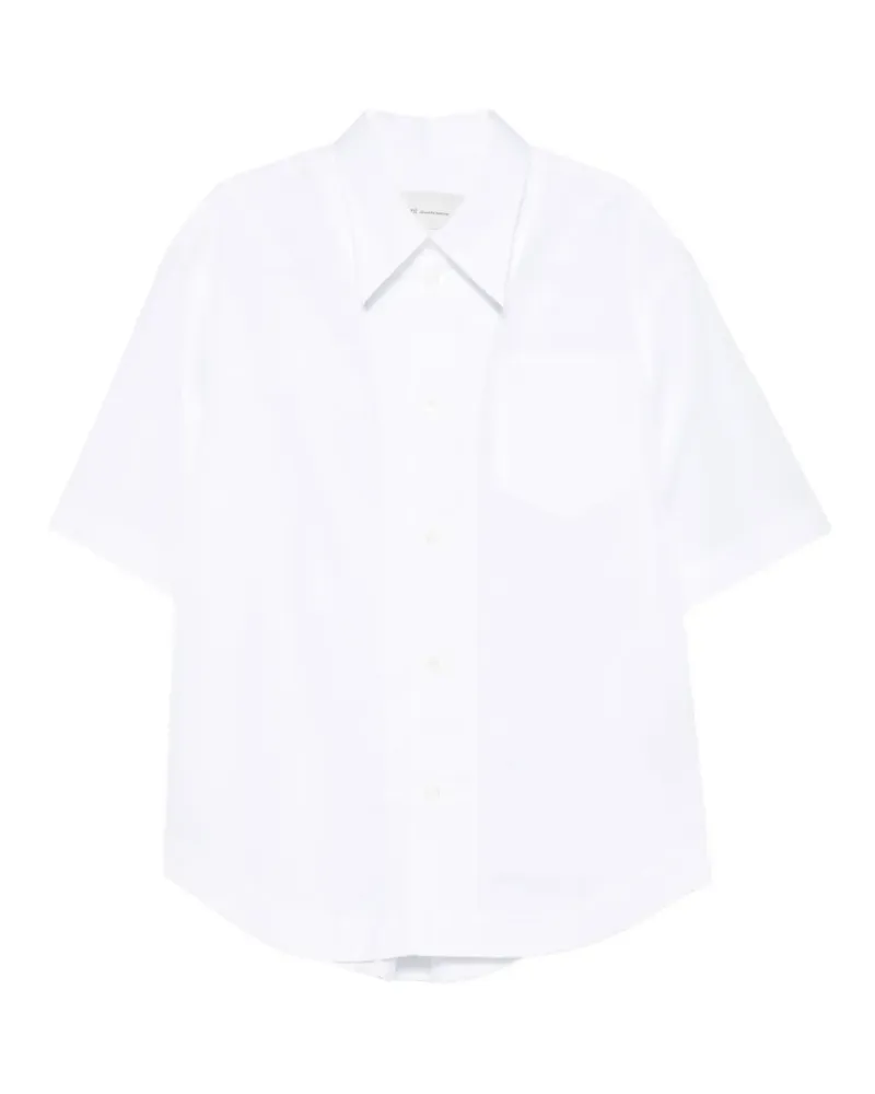 AMI Paris pocket short-sleeve shirt - Weiß Weiß