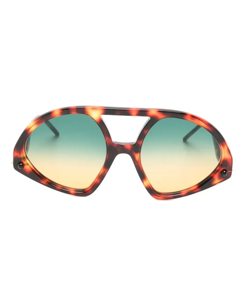 KUBORAUM pilot sunglasses - Braun Braun