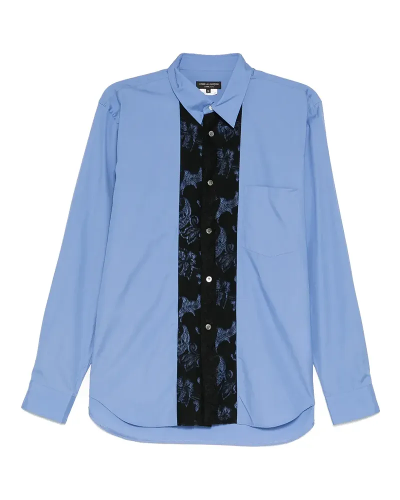 Comme des Garçons Hemd mit Brusttaschen - Blau Blau