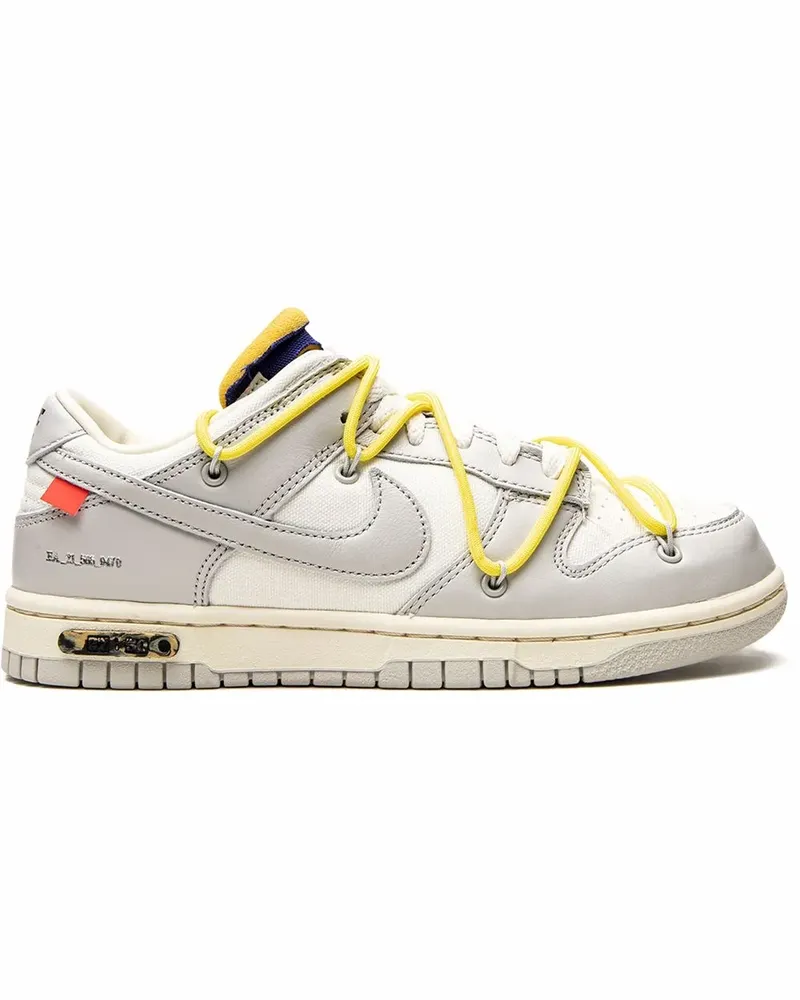Nike x Off-White Dunk Low Sneakers - Grau Grau