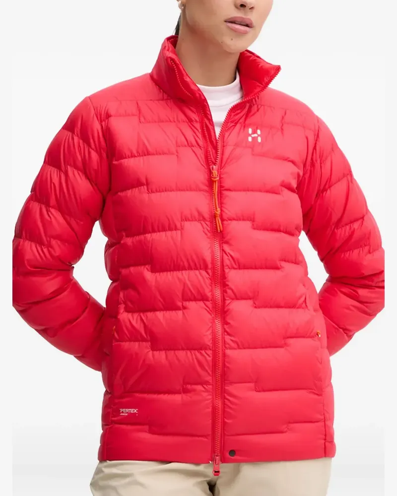 Haglöfs ROC Flash Down zip-up jacket - Rot Rot