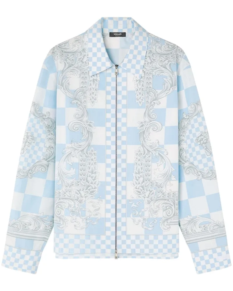 Versace Medusa Contrasto Blousonjacke - Blau Blau