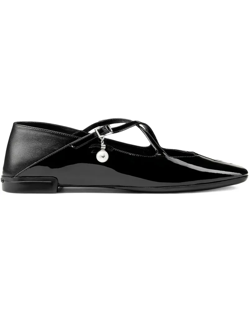 Jimmy Choo Eleri Ballerinas - Schwarz Schwarz