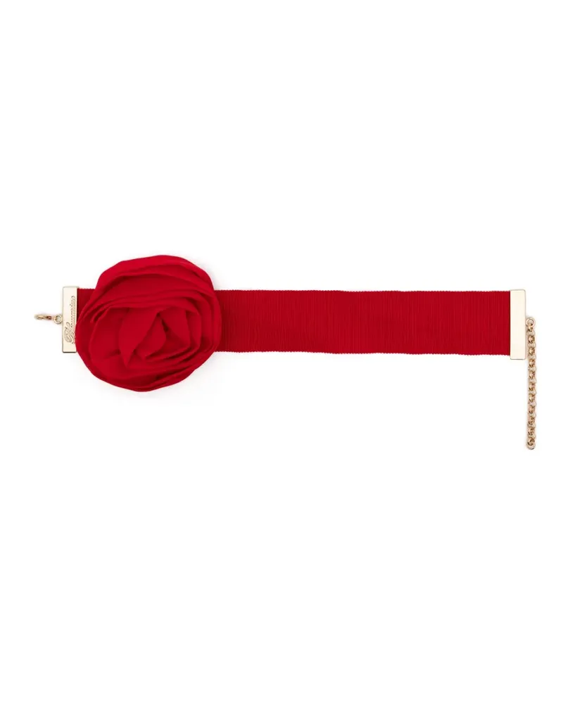 Blumarine Choker mit Rosen - Rot Rot