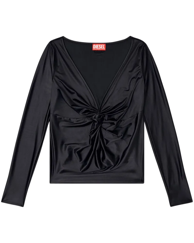 Diesel T-Knot T-Shirt - Schwarz Schwarz