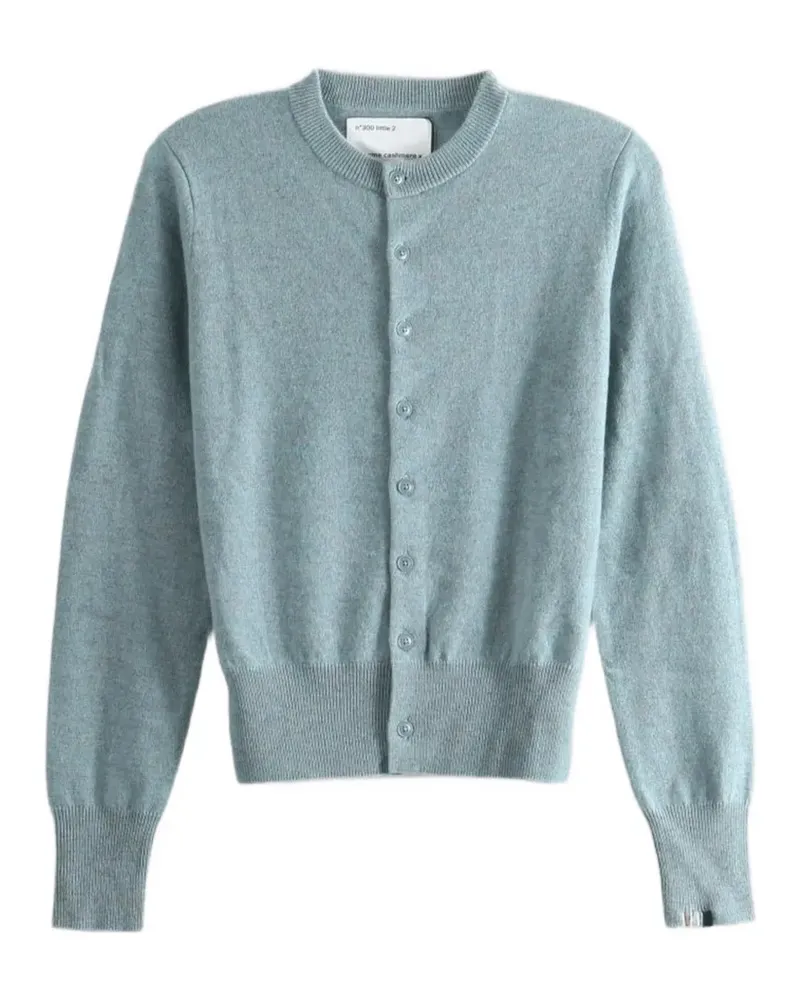 extreme cashmere N°300 Little 2 button-up cardigan - Blau Blau